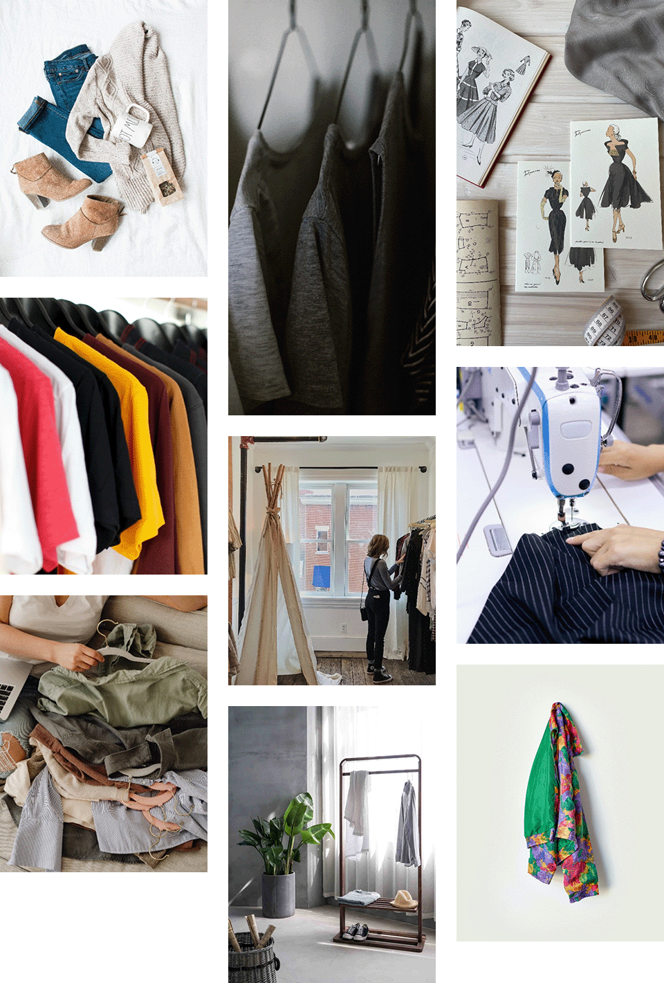 修改衣服，換拉鍊，女裝